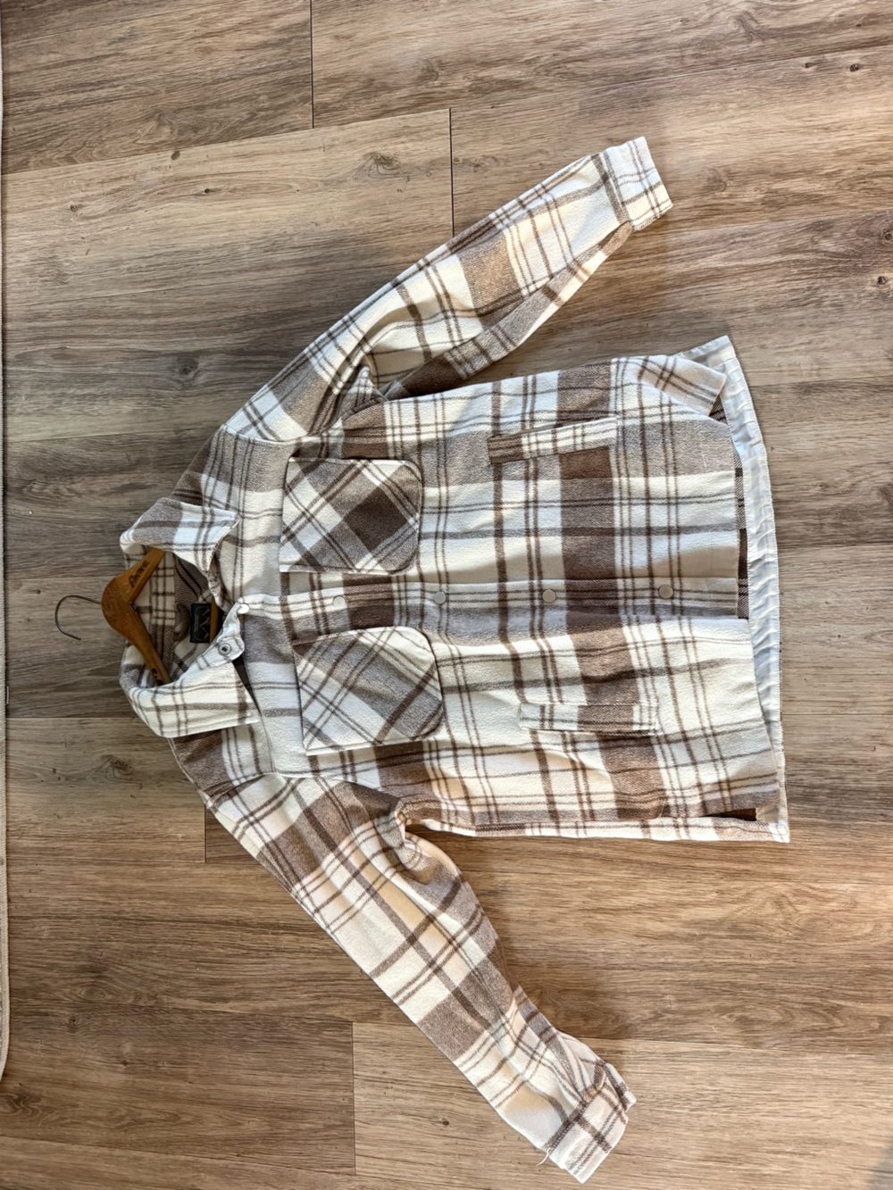 Fall plaid shacket